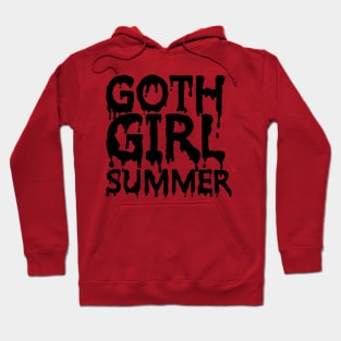 Goth Girl Summer Hoodie